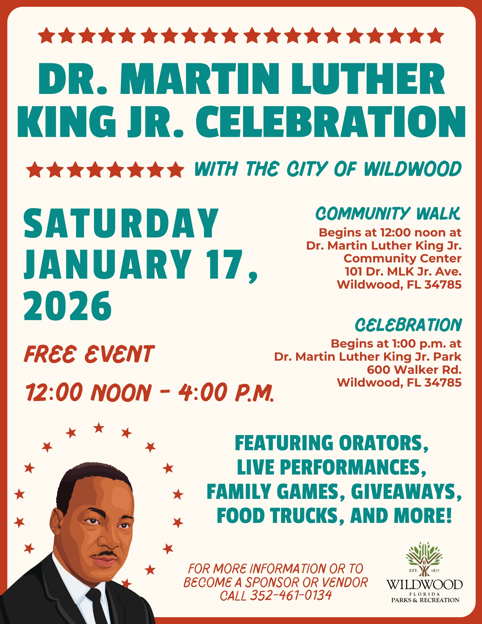 Official event flyer